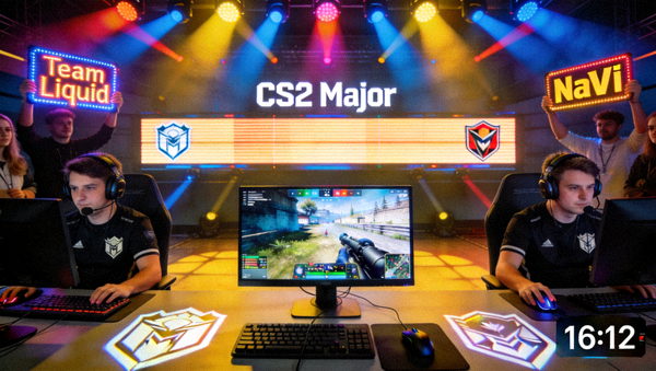 CS2 Major赛事精彩比赛现场画面